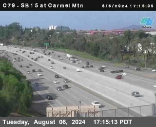 NB 15 at Carmel Mountain Rd.