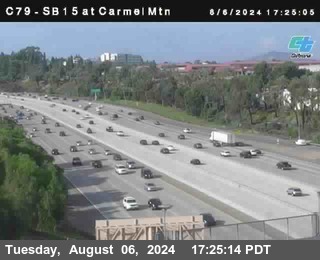 NB 15 at Carmel Mountain Rd.