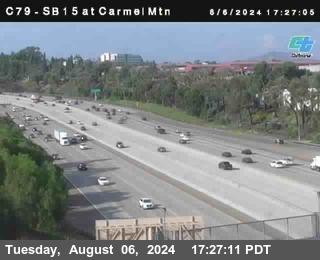 NB 15 at Carmel Mountain Rd.