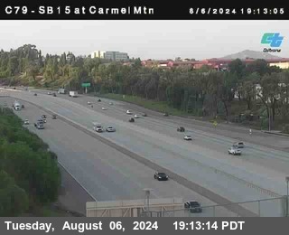 NB 15 at Carmel Mountain Rd.