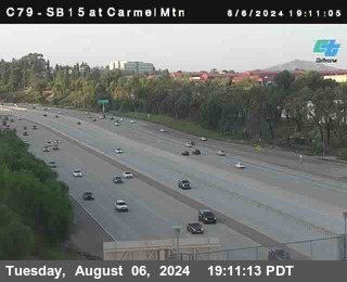 NB 15 at Carmel Mountain Rd.