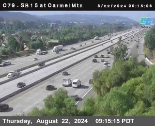 NB 15 at Carmel Mountain Rd.