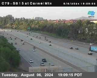 NB 15 at Carmel Mountain Rd.