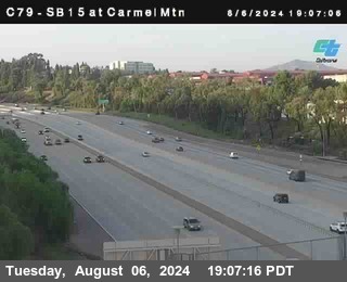 NB 15 at Carmel Mountain Rd.