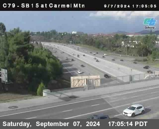 NB 15 at Carmel Mountain Rd.