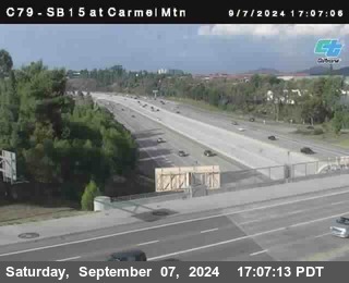 NB 15 at Carmel Mountain Rd.