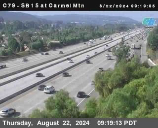 NB 15 at Carmel Mountain Rd.