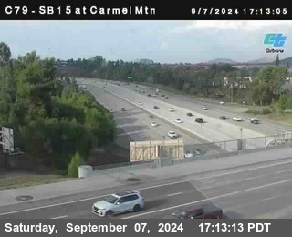 NB 15 at Carmel Mountain Rd.