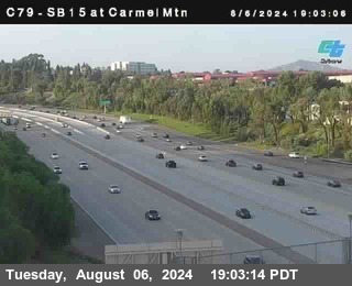 NB 15 at Carmel Mountain Rd.