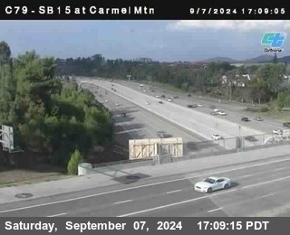 NB 15 at Carmel Mountain Rd.