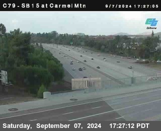 NB 15 at Carmel Mountain Rd.