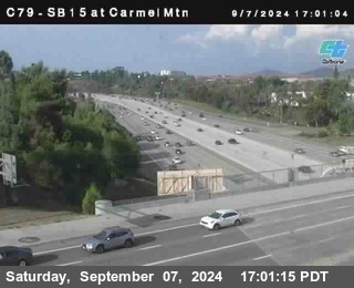 NB 15 at Carmel Mountain Rd.