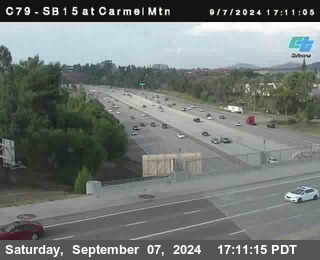 NB 15 at Carmel Mountain Rd.