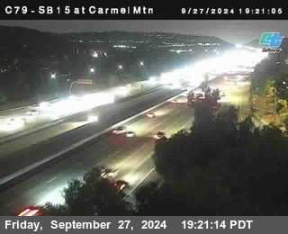 NB 15 at Carmel Mountain Rd.