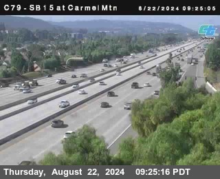 NB 15 at Carmel Mountain Rd.