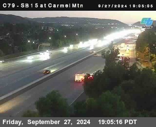 NB 15 at Carmel Mountain Rd.