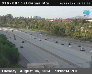 NB 15 at Carmel Mountain Rd.