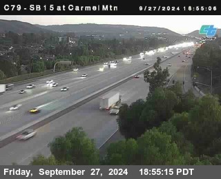 NB 15 at Carmel Mountain Rd.