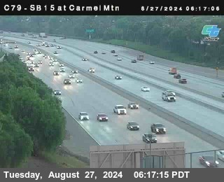 NB 15 at Carmel Mountain Rd.