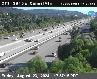 NB 15 at Carmel Mountain Rd.