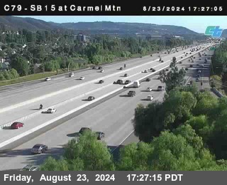 NB 15 at Carmel Mountain Rd.