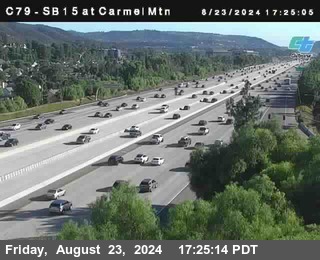 NB 15 at Carmel Mountain Rd.