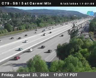 NB 15 at Carmel Mountain Rd.