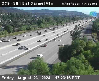 NB 15 at Carmel Mountain Rd.