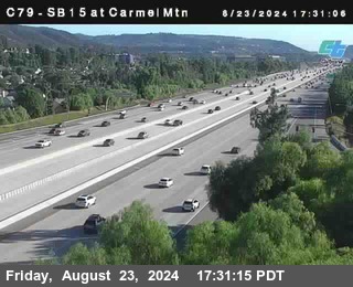 NB 15 at Carmel Mountain Rd.