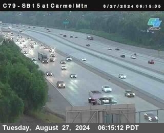 NB 15 at Carmel Mountain Rd.