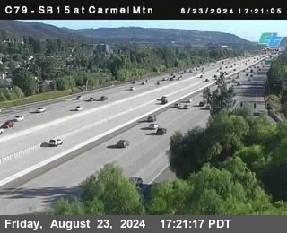 NB 15 at Carmel Mountain Rd.