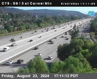 NB 15 at Carmel Mountain Rd.