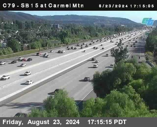 NB 15 at Carmel Mountain Rd.