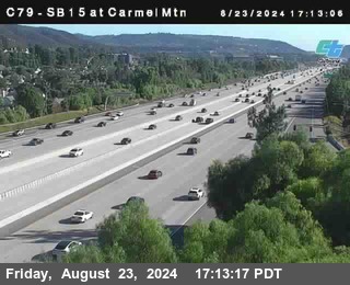 NB 15 at Carmel Mountain Rd.