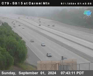 NB 15 at Carmel Mountain Rd.