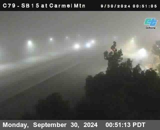 NB 15 at Carmel Mountain Rd.