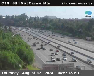 NB 15 at Carmel Mountain Rd.