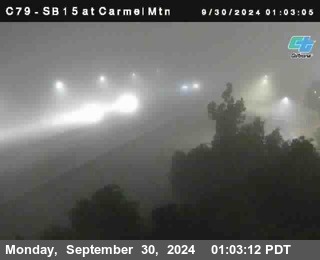 NB 15 at Carmel Mountain Rd.