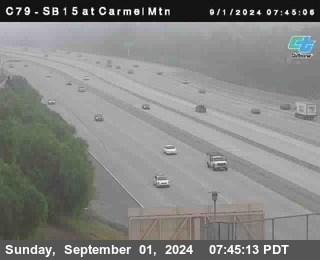 NB 15 at Carmel Mountain Rd.