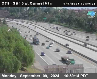 NB 15 at Carmel Mountain Rd.