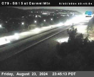 NB 15 at Carmel Mountain Rd.