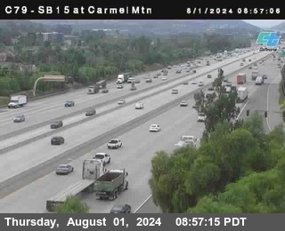 NB 15 at Carmel Mountain Rd.