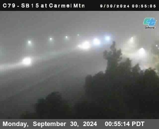 NB 15 at Carmel Mountain Rd.