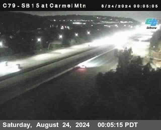 NB 15 at Carmel Mountain Rd.