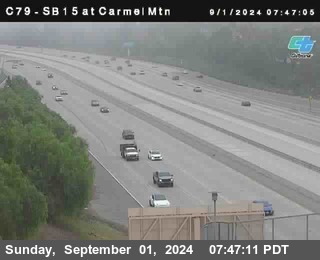 NB 15 at Carmel Mountain Rd.