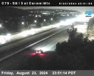 NB 15 at Carmel Mountain Rd.