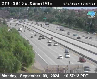 NB 15 at Carmel Mountain Rd.