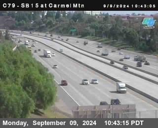 NB 15 at Carmel Mountain Rd.