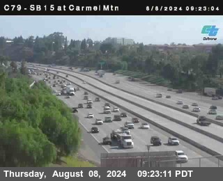 NB 15 at Carmel Mountain Rd.