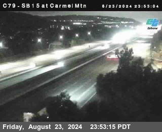 NB 15 at Carmel Mountain Rd.